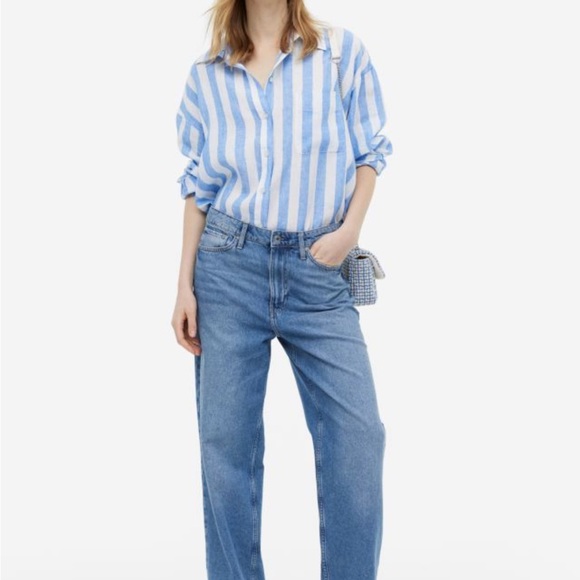 H&M Striped Linen Shirt - Picture 4 of 8